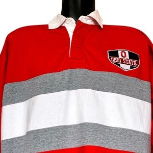 Vintage Ohio State Pro Player Rugby Style Polo